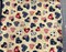Patriotic Flag Hearts on Cream Digital Print 100% Cotton Price per Yard